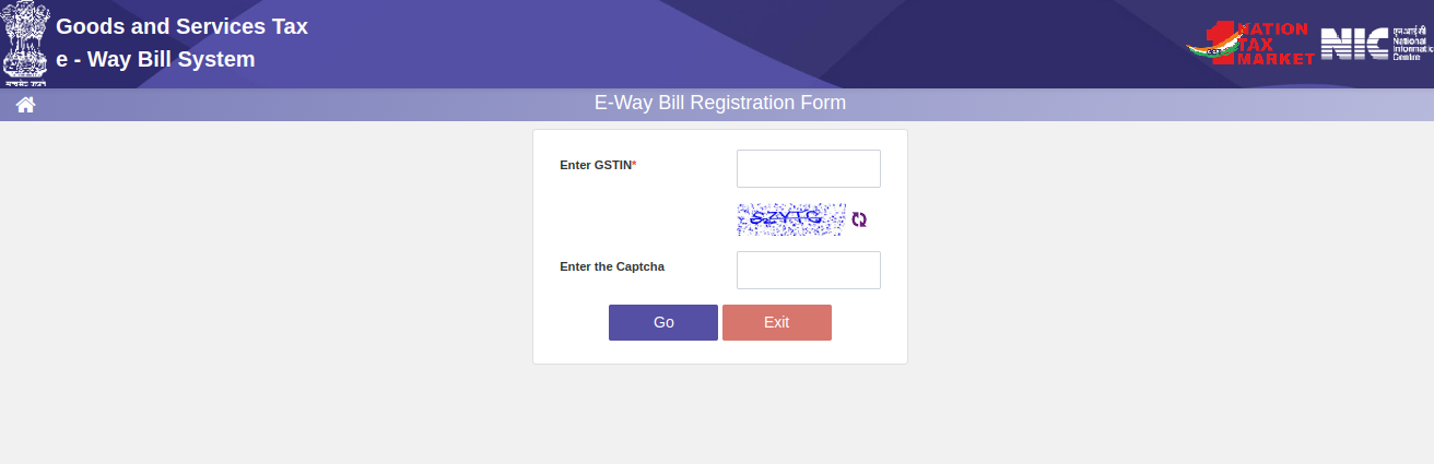 e-way bill Generate New
