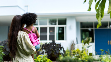 Parents buying house for hot sale child