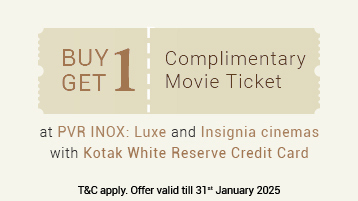 PVR INOX Luxe or Insignia Cinemas  