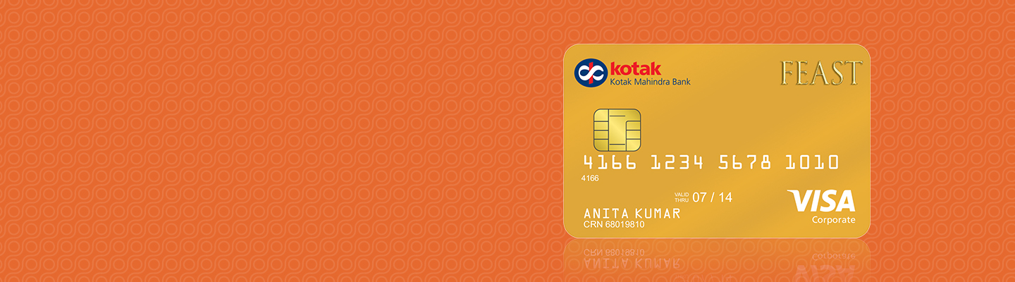 Feast Gold Credit Card by Kotak Bank