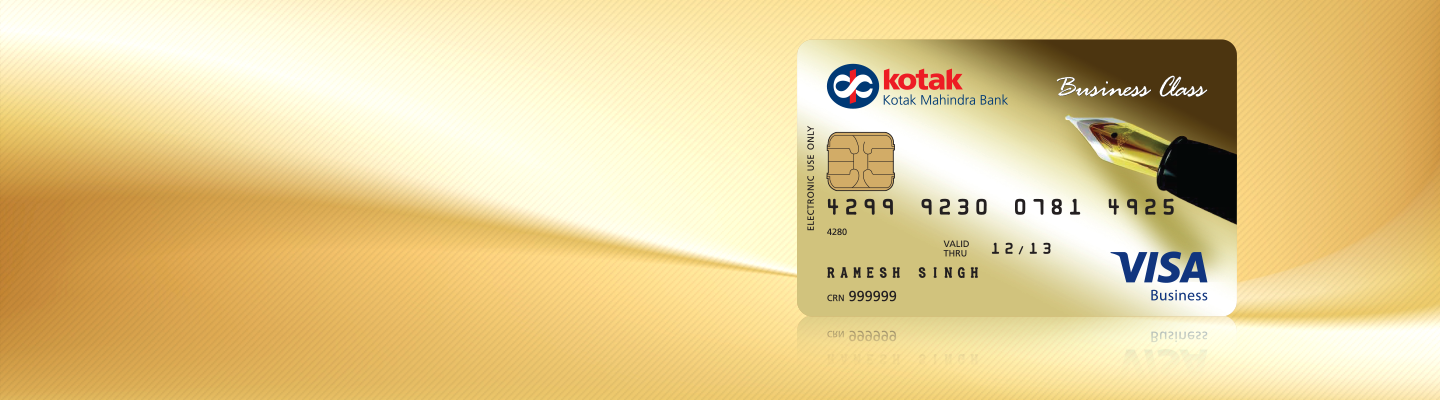Debit Card - Business Class Gold Debit Card - Kotak Mahindra Bank